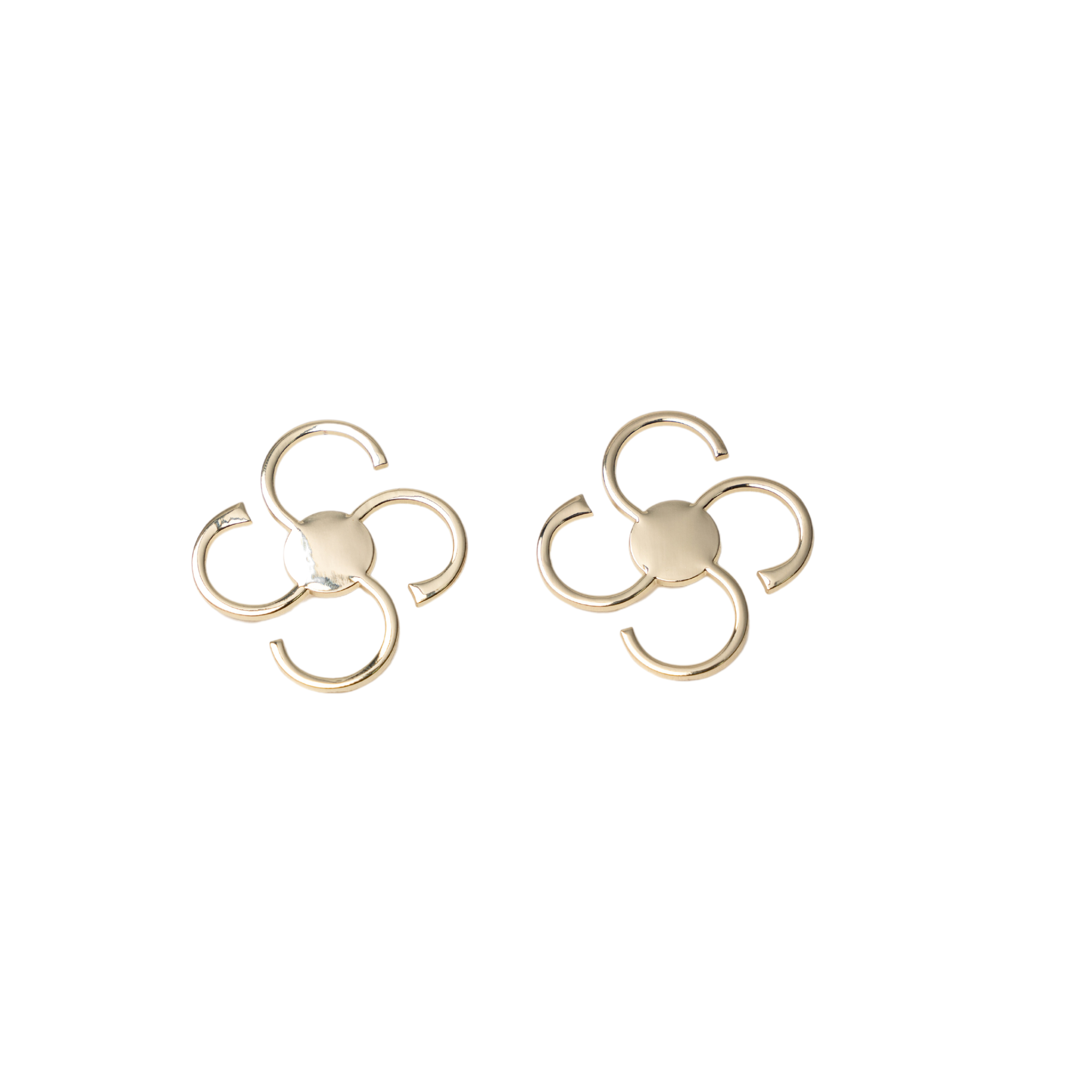 Clover Brooch Gold