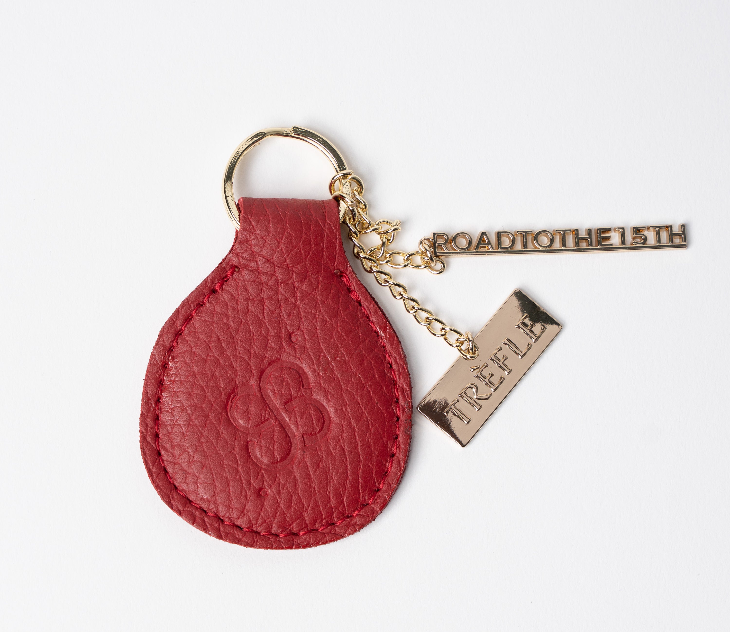 Signature Leather Key Chain