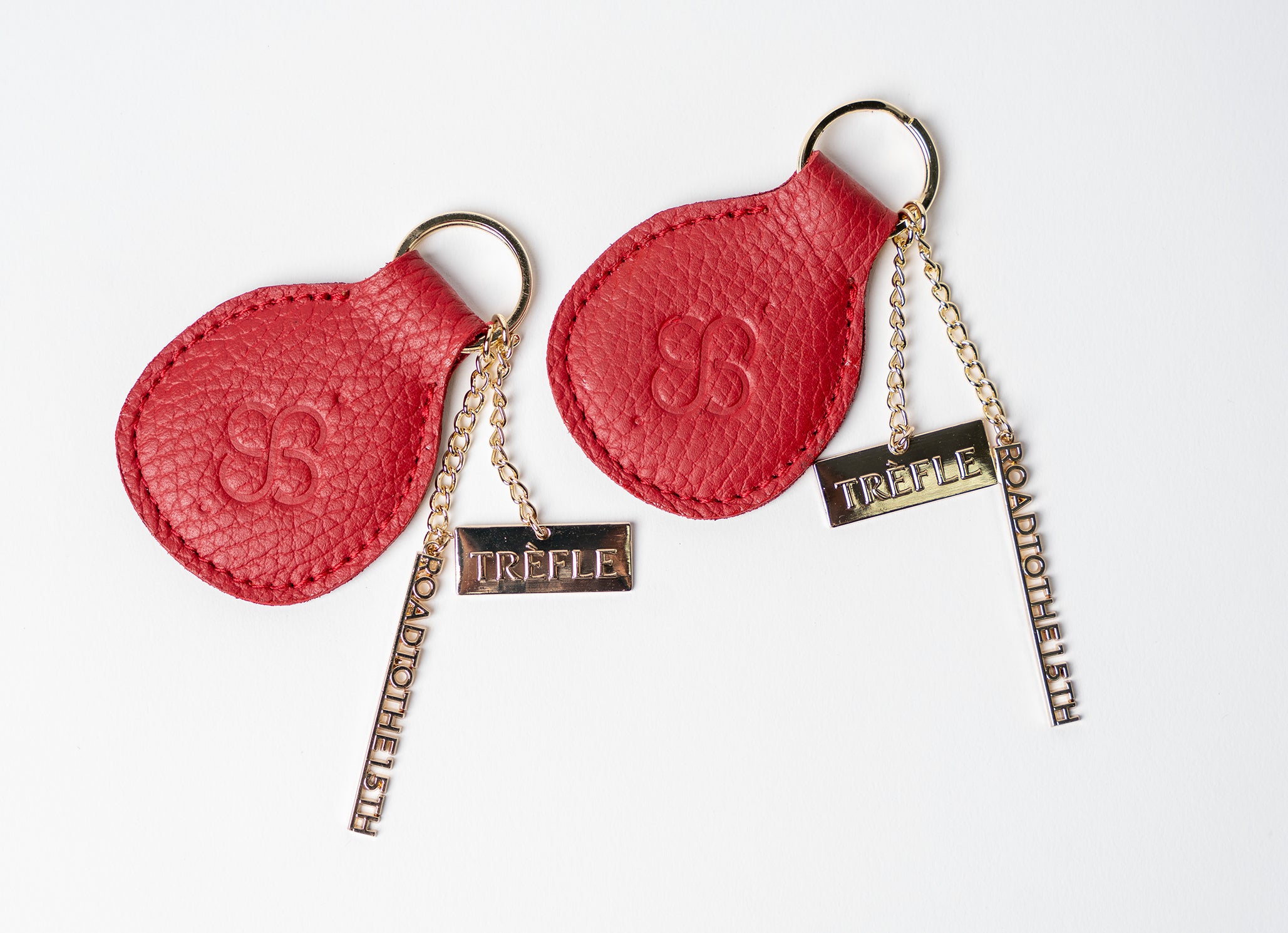 Signature Leather Key Chain